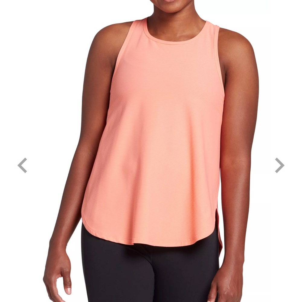 Camis Women's Overlap Hem Racerback Tank Top